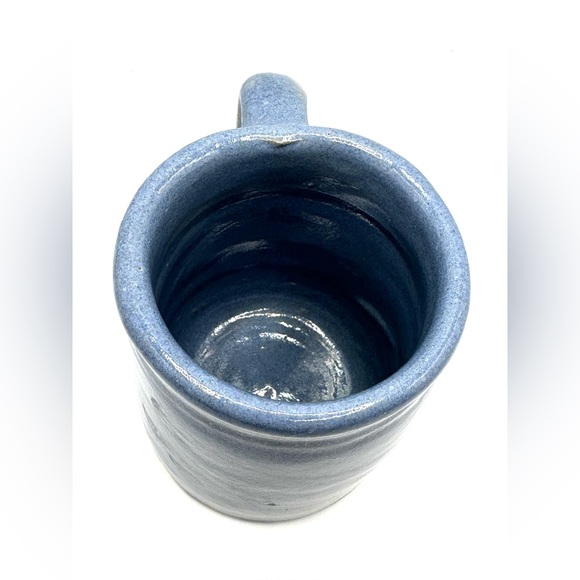 Evan’s Pottery Handmade Light Blue Coffee Mug Arden NC - Picture 5 of 10